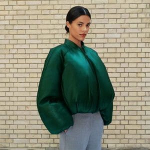 Fluffy Long-sleeve Blouse