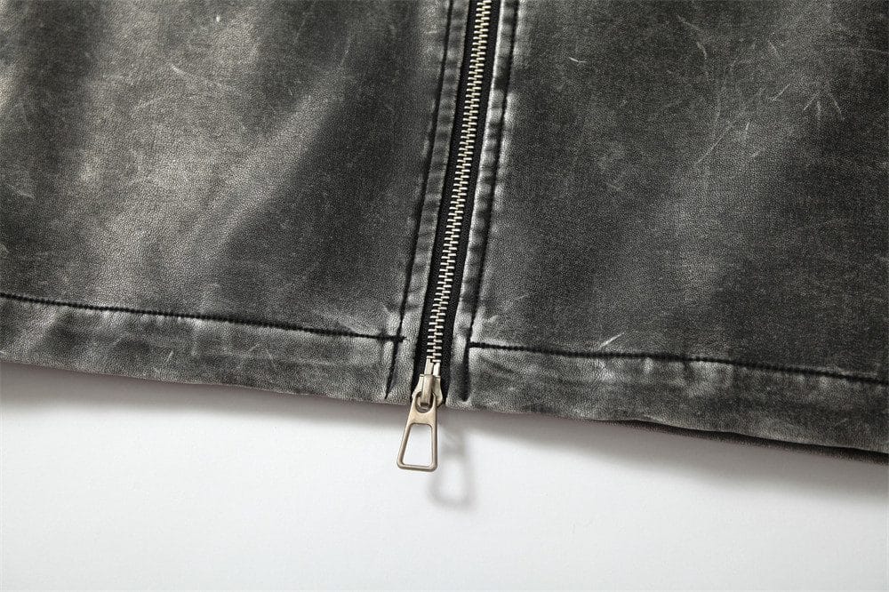 03 Believe Leather Jacket - Image 10