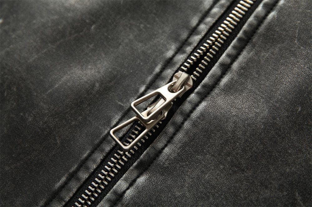 03 Believe Leather Jacket - Image 5