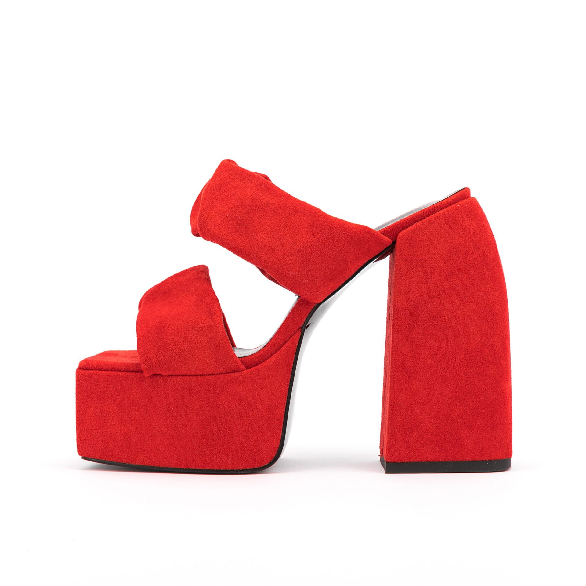Chunky Heel Platform Sandals - Image 5
