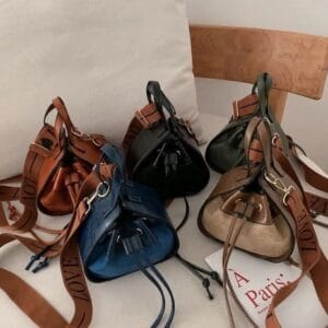 Hong Kong vintage bucket bag