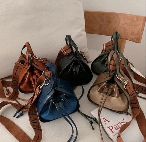 Hong Kong vintage bucket bag
