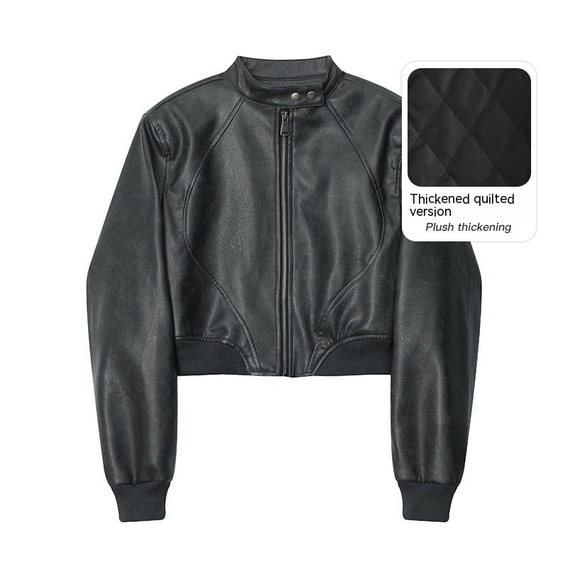 HeyHenry Leather Short Jacket - Image 8