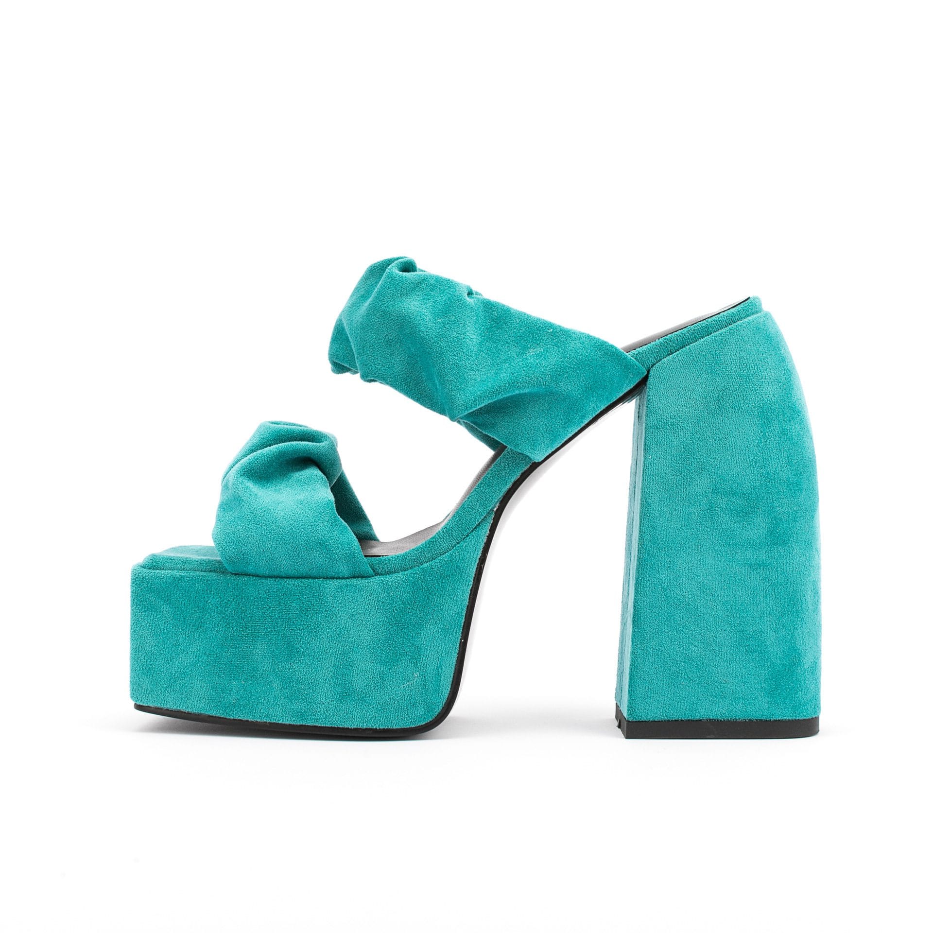 Chunky Heel Platform Sandals - Image 3
