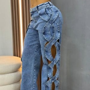 Side Hollow S Line Denim