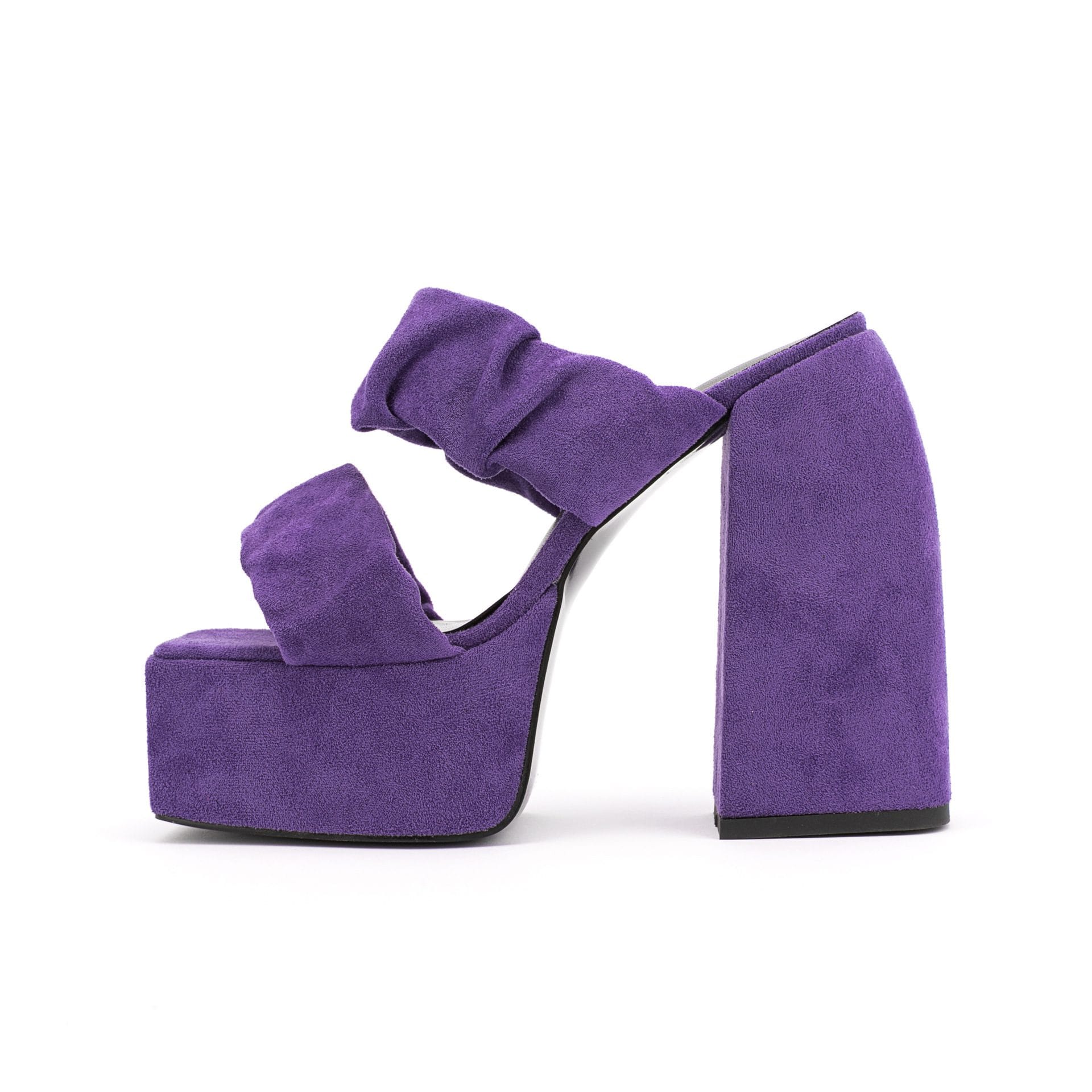 Chunky Heel Platform Sandals - Image 6