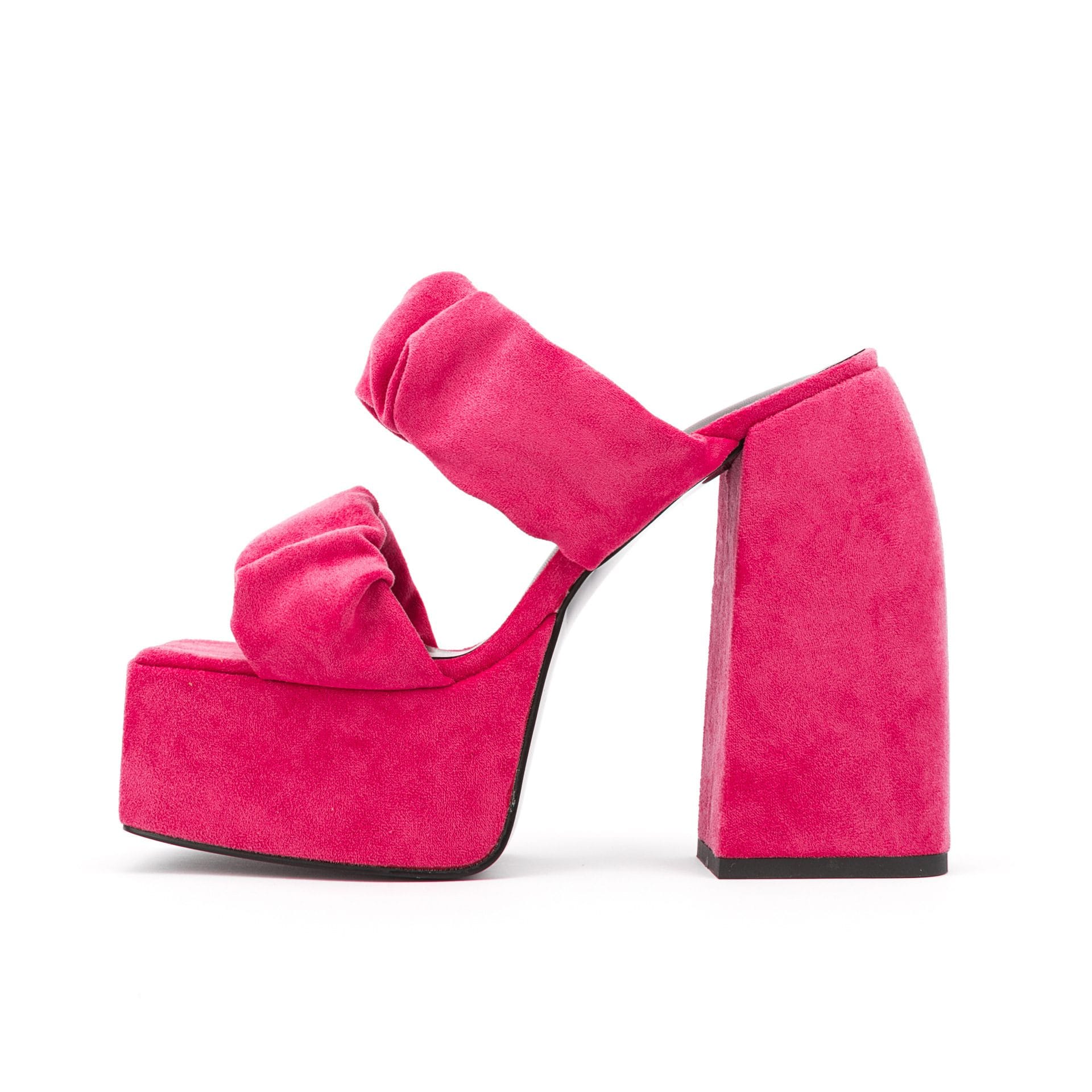 Chunky Heel Platform Sandals - Image 4