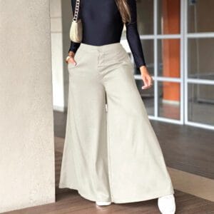 High-Waist Drooping Baggy Pants