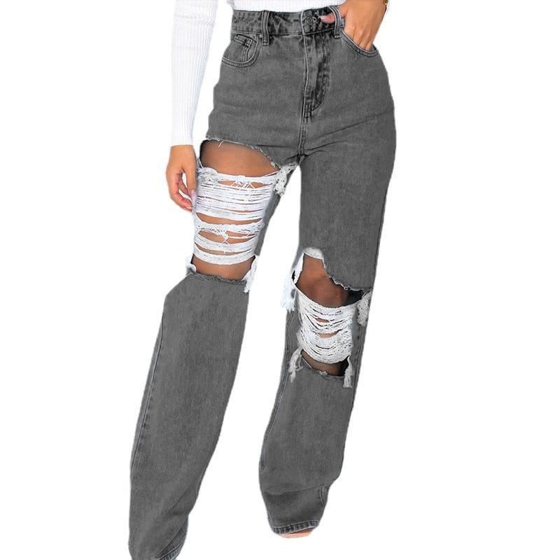 Street Wash Hip Hop Trousers - Image 3