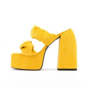 Chunky Heel Platform Sandals