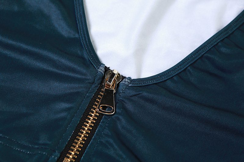 Sheath Zipper Skirt Outfit - Image 7