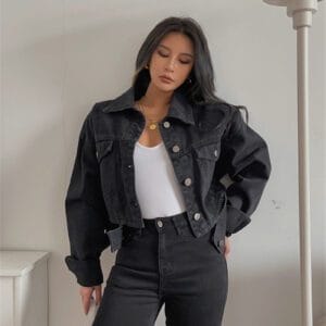 Retro Short Denim Jacket