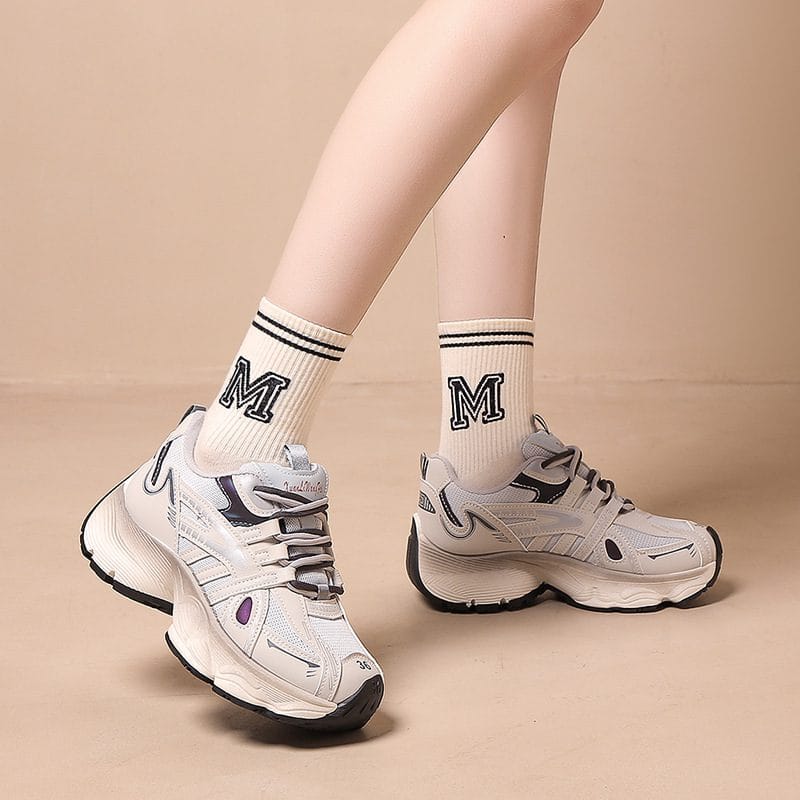 Thick-soled Mesh Sneaker - Image 3