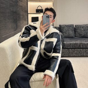 French Korean Fur Jacket