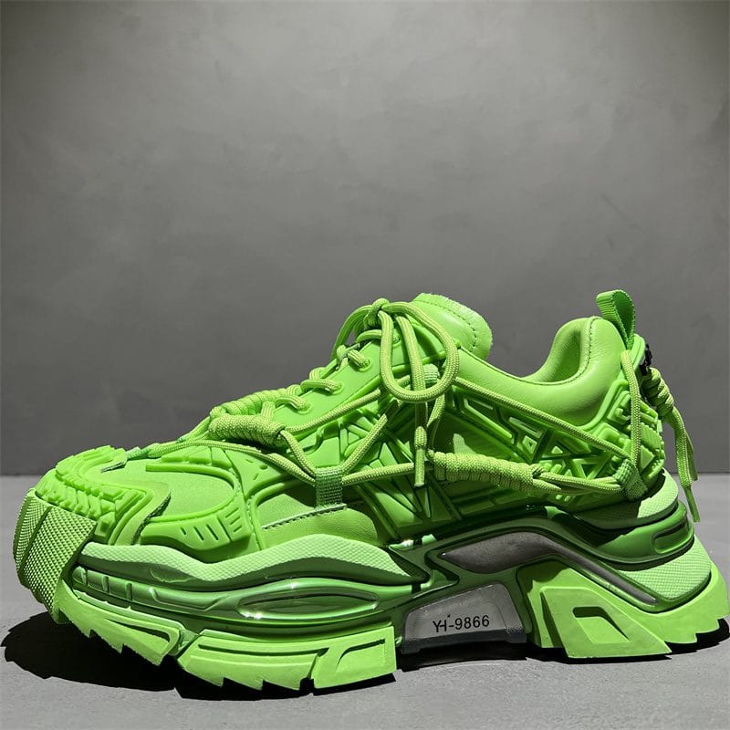 Leather Platform Shoes - Image 6