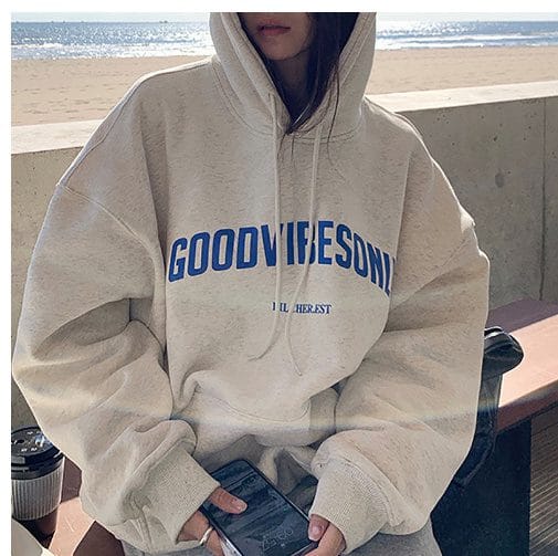 Loose&Lazy Fleece Hoodie - Image 3