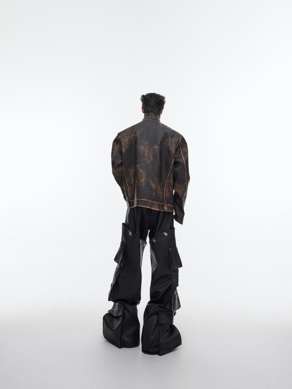 Vintage Leather Jacket - Image 4