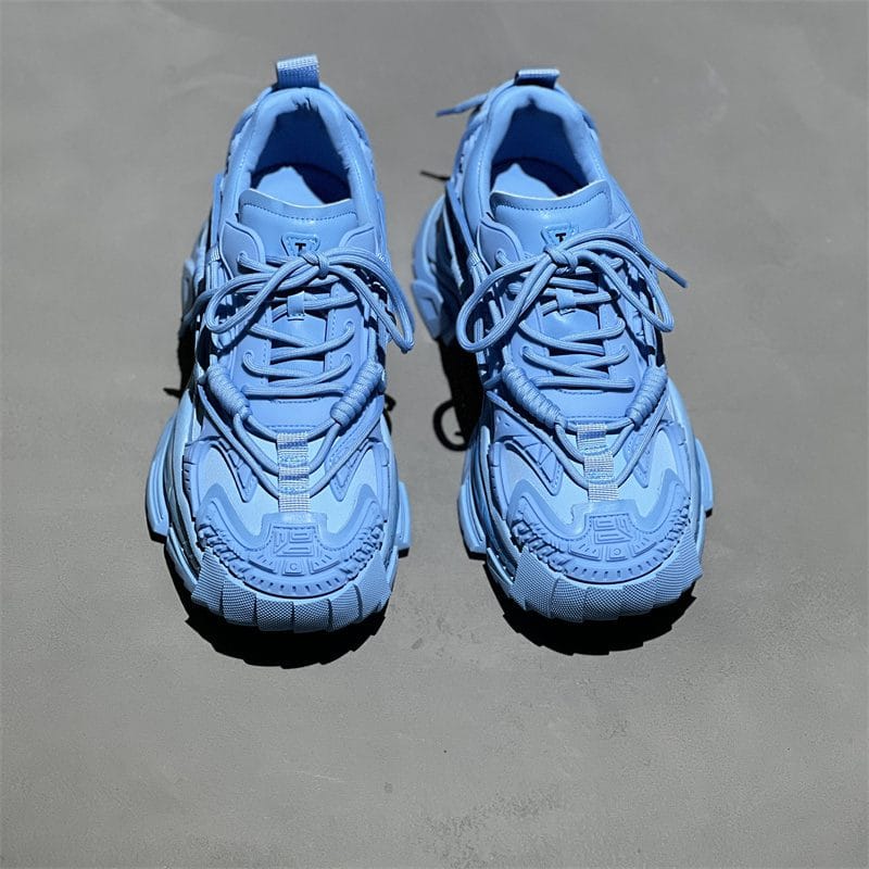 Leather Platform Shoes - Image 7