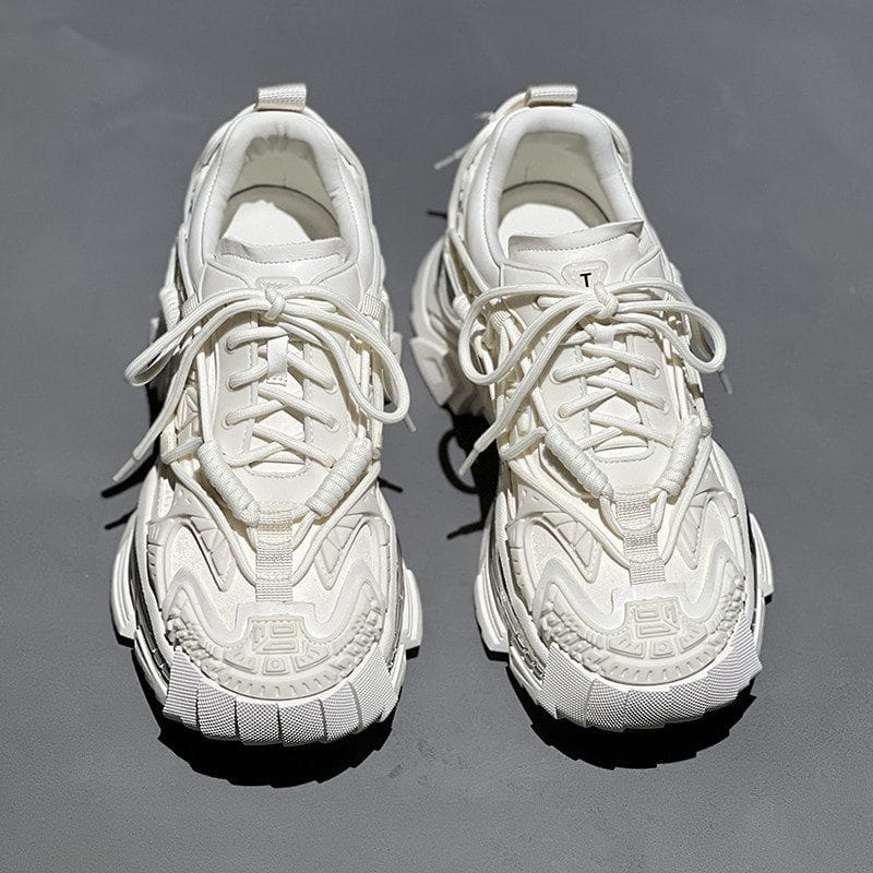 Leather Platform Shoes - Image 8