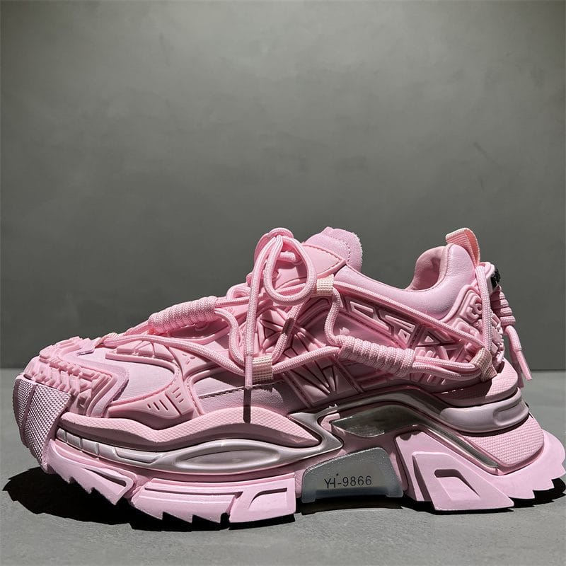 Leather Platform Shoes - Image 3