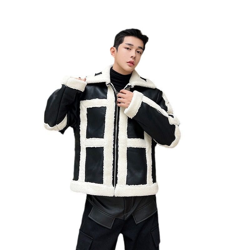 French Korean Fur Jacket - Image 3