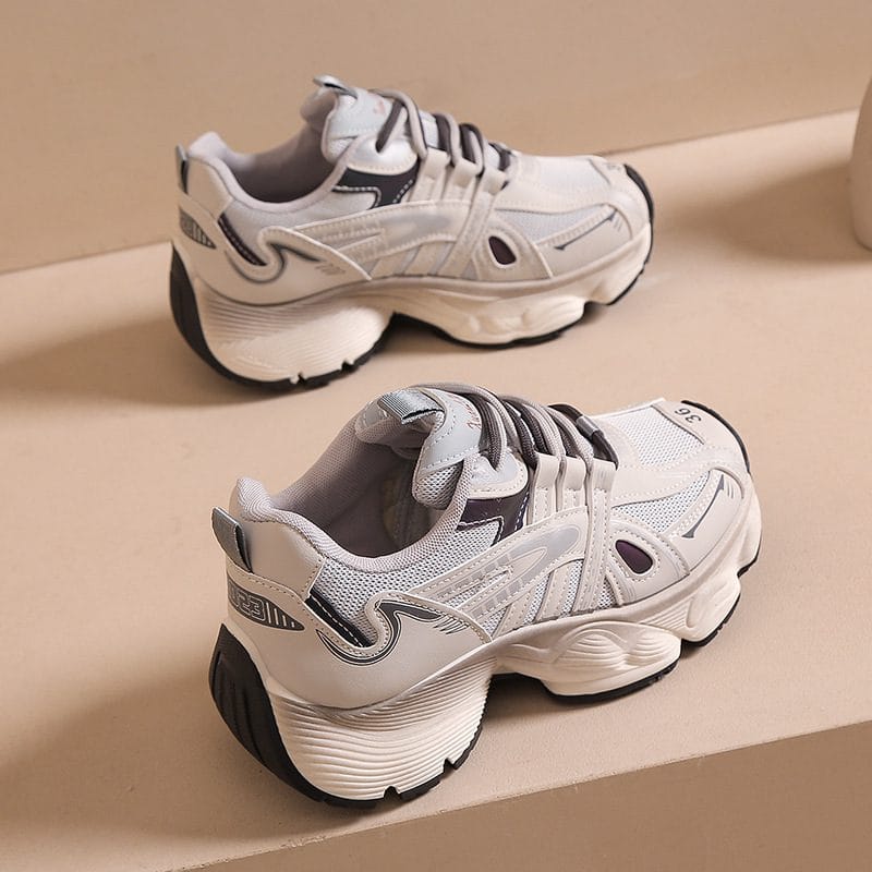 Thick-soled Mesh Sneaker - Image 4