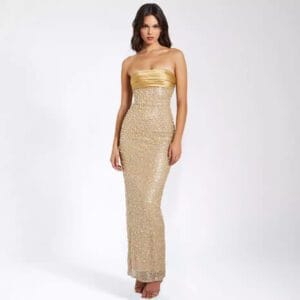 Sequins Beads Light Dress