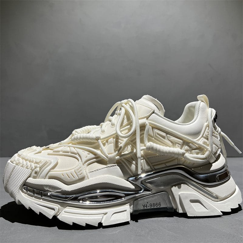 Leather Platform Shoes - Image 5