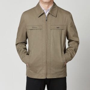 Turn-down Collar Jacket
