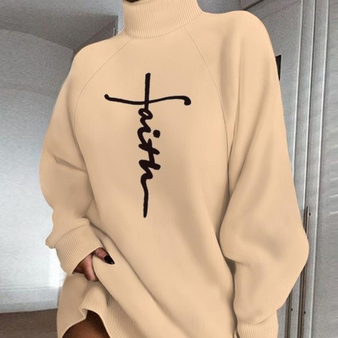 Faith Turtle-Neck Dress