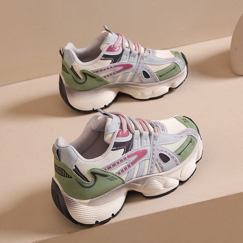 Thick-soled Mesh Sneaker - Image 7