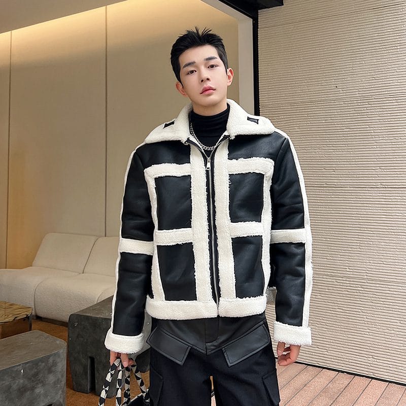 French Korean Fur Jacket - Image 8