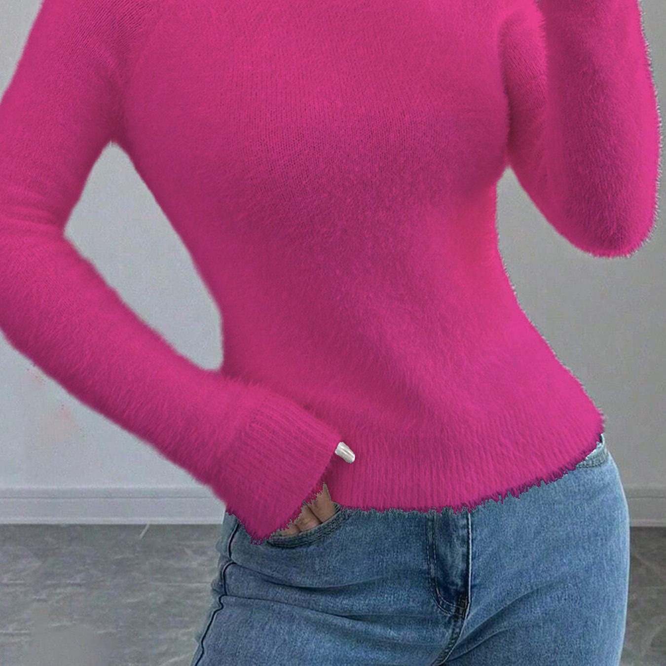 Soft Glutinous Sweater - Image 5