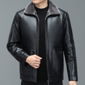 Sheepskin Leather-Fur Jacket