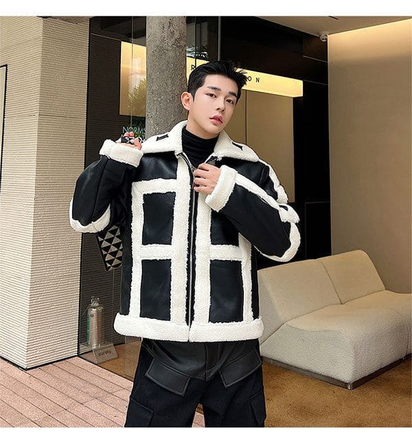 French Korean Fur Jacket - Image 6