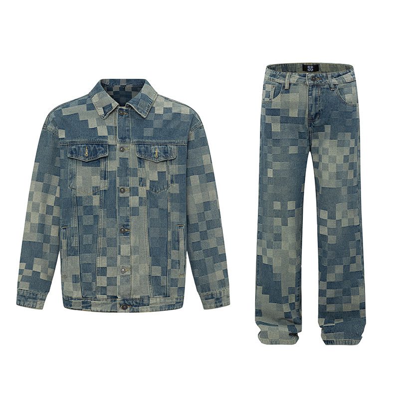 Mosaic Denim Jacket - Image 2