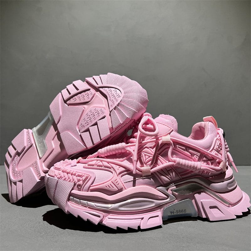 Leather Platform Shoes - Image 4