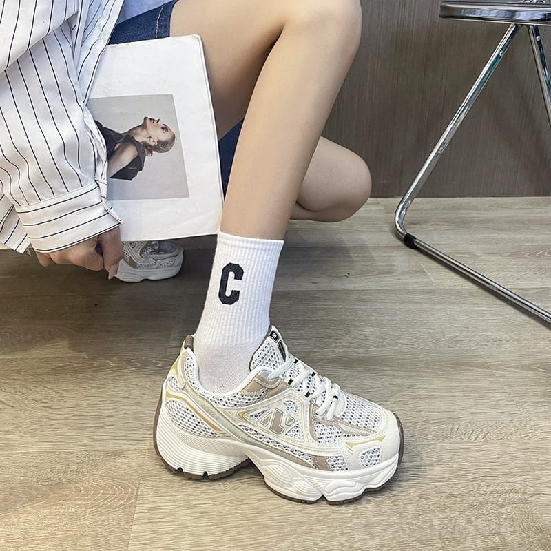 Mesh Platform Shoes - Image 8