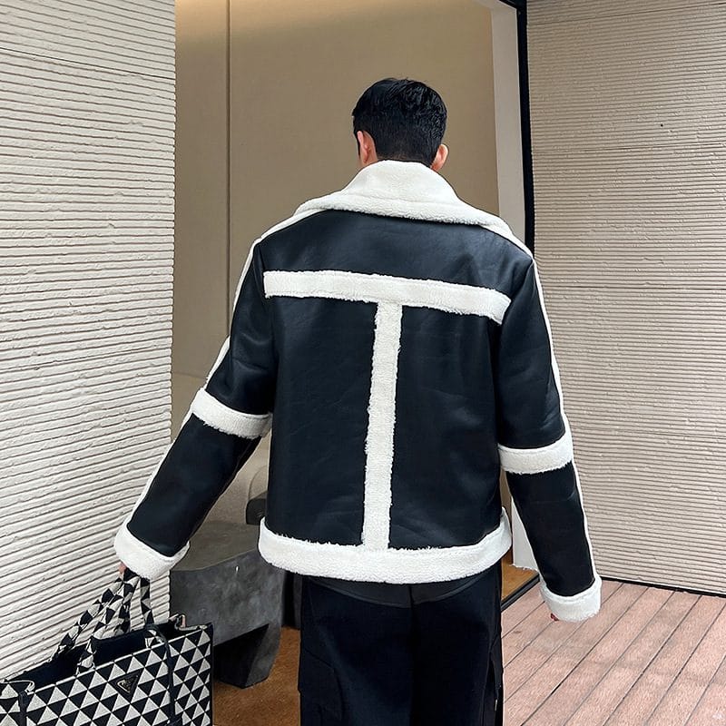 French Korean Fur Jacket - Image 9