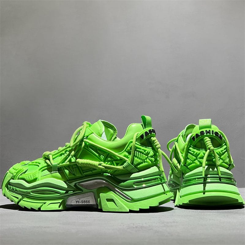 Leather Platform Shoes - Image 2