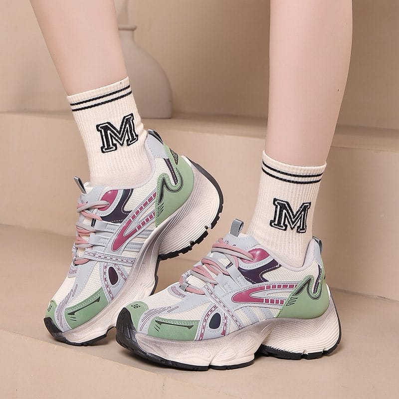 Thick-soled Mesh Sneaker - Image 2