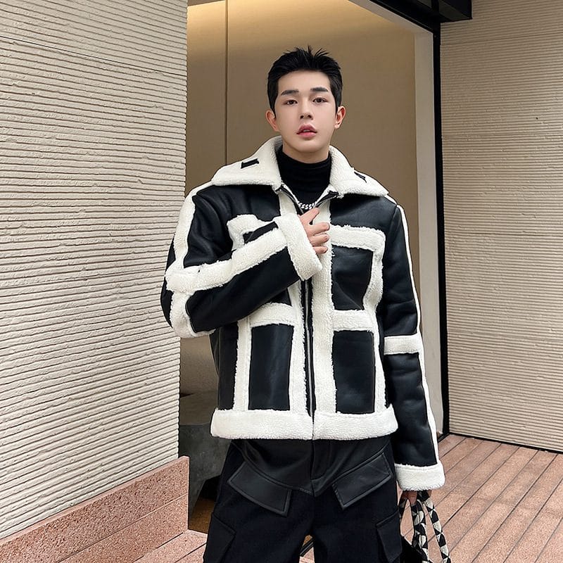 French Korean Fur Jacket - Image 2